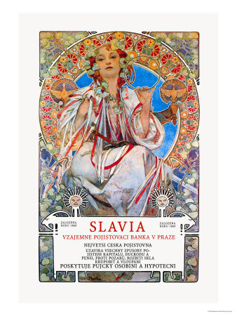 Slavia Insurance Company Alphonse Mucha